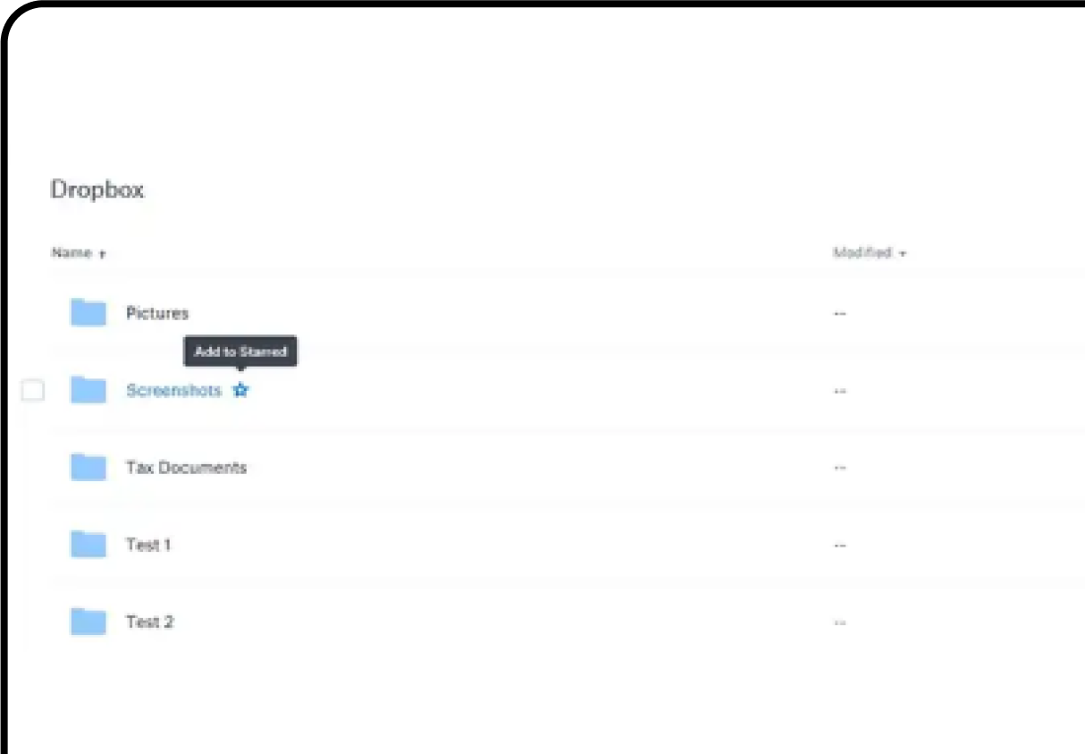 Dropbox Before
